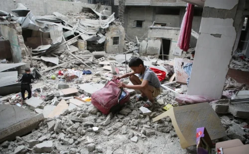রাফাহতে ইসরায়েলি বিমান হামলায় ১৩ ফিলিস্তিনি নিহত 