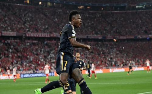 ভিনির জোড়া গোলে বায়ার্নকে রুখে দিলো রিয়াল মাদ্রিদ 