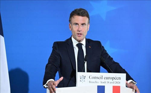 ইউক্রেনে সেনা পাঠানোর পক্ষে ফের সরব প্রেসিডেন্ট ম্যাক্রোঁ 