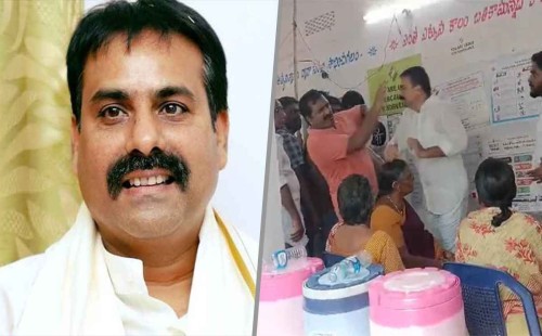 ভোটারকে চড় এমপির, পাল্টা চড় ভোটারের 