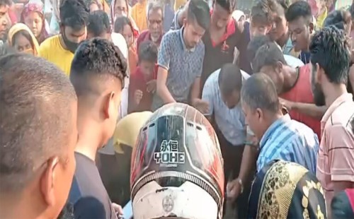 ঠাকুরগাঁওয়ে ট্রাকের চাপায় মোটরসাইকেল আরোহী নিহত 