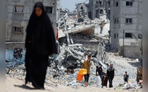 গাজায় ইসরায়েলি হামলায় নারী-শিশুসহ নিহত ১৫ 