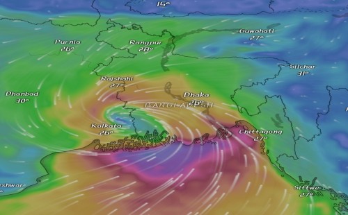 ২-৩ ঘণ্টার মধ্যে উপকূল ছাড়তে পারে : ঘূর্ণিঝড় রিমাল 