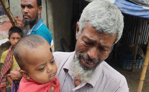 অলৌকিক ভাবে বেঁচে গেল ৭ মাসের আবদুল্লাহ 