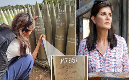 ‘তাদের শেষ করে দিন’, ইসরায়েলি গোলার ওপর লিখলেন নিকি হ্যালি 