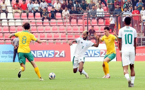 অস্ট্রেলিয়ার কাছে দুই গোলে হারল বাংলাদেশ 