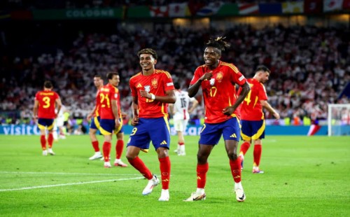 জর্জিয়ার রূপকথা থামিয়ে শেষ আটে স্পেন 