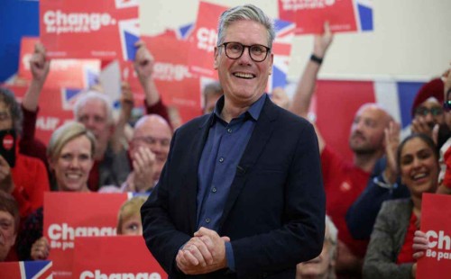 যুক্তরাজ্যে লেবার পার্টির বড় জয়ের আভাস 