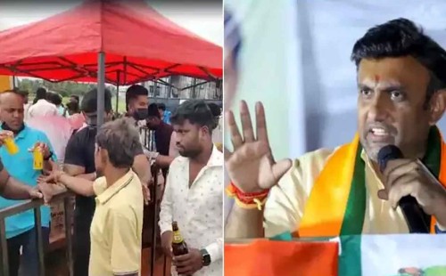 ভোটে জিতে দেদারসে মদ বিলি! 