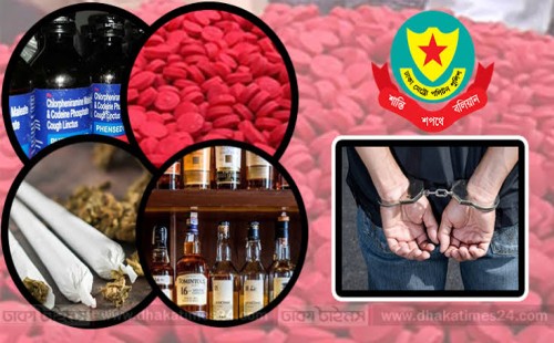 মাদকবিরোধী অভিযানে গ্রেপ্তার ২৩ 