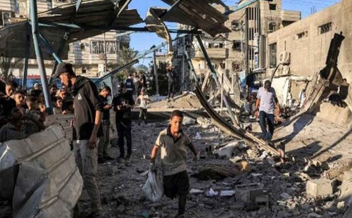 গাজায় জাতিসংঘের ৭০ শতাংশ স্কুলে ইসরায়েলের হামলা 