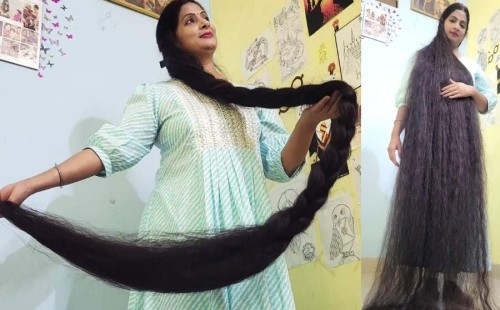 বাস্তবের ‘রাপুনজেল’ স্মিতা! 