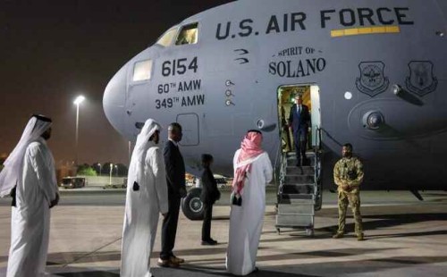 মধ্যপ্রাচ্য থেকে খালি হাতেই ফিরলেন ব্লিঙ্কেন 