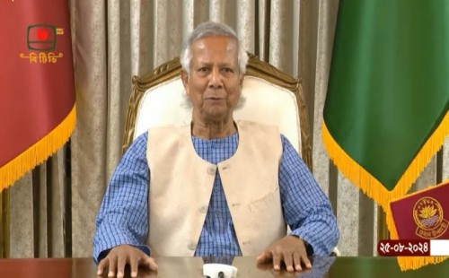 ছাত্ররা যখনই বলবে, চলে যাবো: প্রধান উপদেষ্টা 