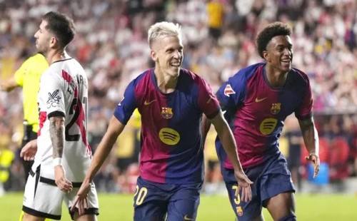 অভিষেক ম্যাচে গোল করে বার্সাকে জেতালেন অলমো 