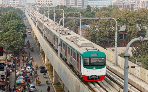শুক্রবার বিকেল সাড়ে ৩টা থেকে চলবে মেট্রোরেল 