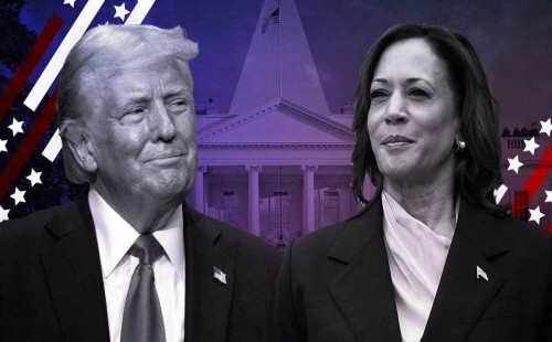 ট্রাম্পকে অভিনন্দন জানালেন কমলা হ্যারিস 