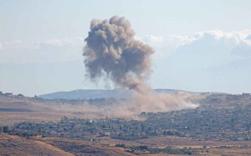 সিরিয়ায় ব্যাপক বিমান হামলা যুক্তরাষ্ট্রের 