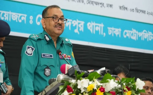 পুলিশ জনগণের সর্বোচ্চ সেবা নিশ্চিতে বদ্ধপরিকর : ডিএমপি কমিশনার 