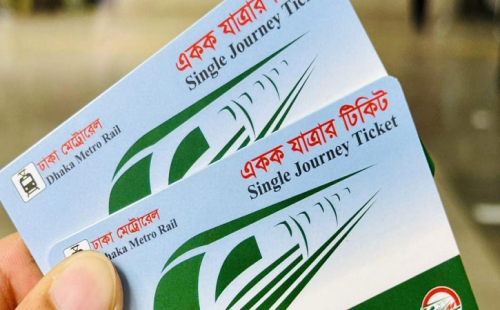 ভারত থেকে প্রিন্ট হয়ে আসছে মেট্রোরেলের ২০ হাজার নতুন টিকিট 