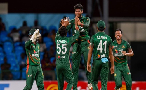 ওয়েস্ট ইন্ডিজকে ২৭ রানে হারিয়ে সিরিজ জিতে নিলো বাংলাদেশ 