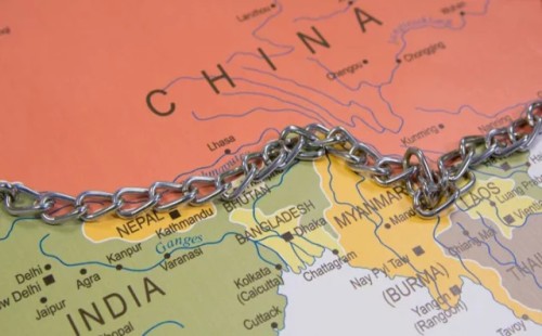 ভারতের মধ্যে চীনের নতুন শহর ঘোষণা 