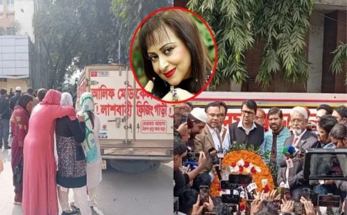 এফডিসিতে চোখের জলে অঞ্জনার শেষবিদায় 