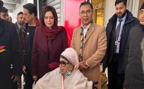 লন্ডন ক্লিনিকে ভর্তি খালেদা জিয়া 