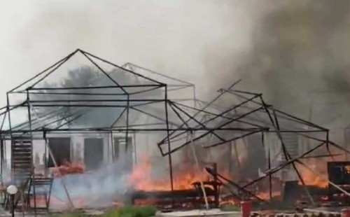 আবারও আগুন কুম্ভমেলায় 