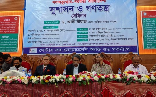 প্রধানমন্ত্রীকে অপসারণের সুযোগ নেই, সংস্কার প্রয়োজন: আলী রীয়াজ 