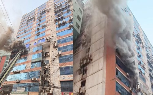 দুই ঘণ্টা পর নিয়ন্ত্রণে এসেছে পল্টনের আগুন 