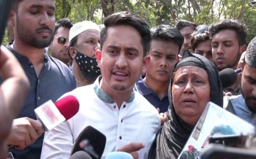 নির্বাচনের আগেই খুনি হাসিনাকে ফাঁসির মঞ্চে নিতে হবে: সারজিস আলম 