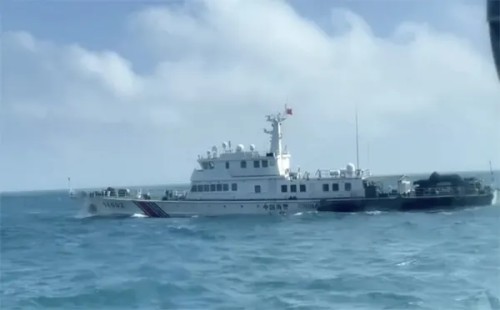 তাইওয়ান সীমান্তে চীনের মহড়া 