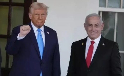 সোমবার ট্রাম্প ও নেতানিয়াহু বৈঠক 
