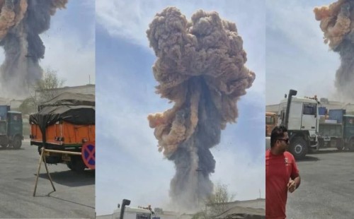 ইরানের বন্দরে বিস্ফোরণ 