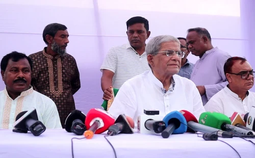 আমরা আরেকটা গাজায় পরিণত হতে চাই না: মির্জা ফখরুল 