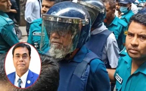 রিমান্ড শেষে কারাগারে সাবেক স্বরাষ্ট্র সচিব জাহাঙ্গীর আলম 