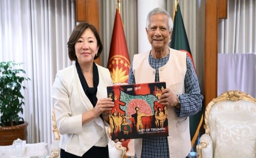 বাংলাদেশে জাপানি সহযোগিতা বৃদ্ধির আহ্বান প্রধান উপদেষ্টার 