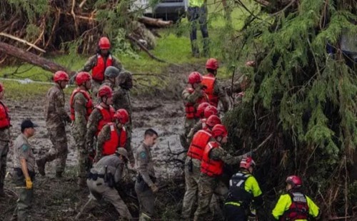 টেক্সাসে বন্যায় এখনও নিখোঁজ ১৬০ 