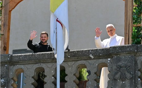 পোপ-জেলেনস্কি বৈঠক 