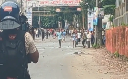 গোপালগঞ্জে সমাবেশ শেষে এনসিপির পদযাত্রায় হামলা 