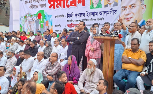 শুল্ক ২০ শতাংশ কমায় সরকারকে সাধুবাদ জানালেন ফখরুল 