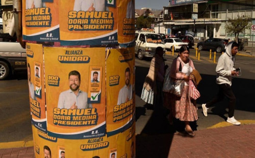 বলিভিয়ায় ক্ষমতায় ফিরছে ডানপন্থীরা 