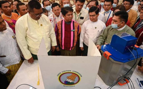 মিয়ানমারে নির্বাচন ২৮ ডিসেম্বর 