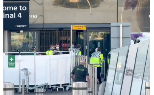 হিথ্রোতে জরুরি পরিষেবা বন্ধ 