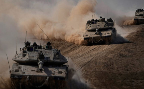 গাজা সিটিতে স্থল আক্রমণ শুরু 