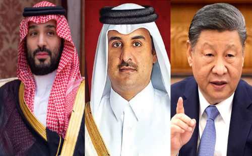 ইসরায়েলের বিরুদ্ধে দাঁড়ালো সৌদি আরব-কাতার-চীন 