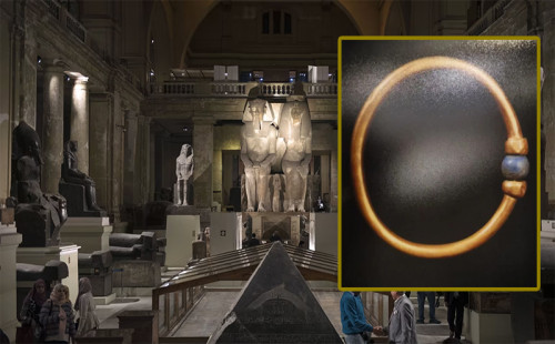 যাদুঘর থেকে ফারাওর ব্রেসলেট উধাও 