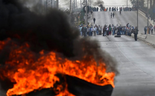 পেরুতে বিক্ষোভ অব্যাহত 