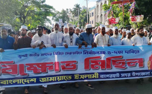 পিআর পদ্ধতি ছাড়া নির্বাচনে যাবে না জামায়াত 